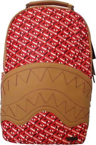 Sprayground 910B5432NSZ 3DSG Limited Edition Backpack Red Beige ، Red ، M in Kuwait