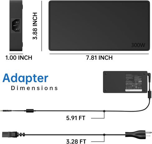 230W Laptop Charger for Legion 5 7 5P C7 S7 Y520 Y740 Y730 Y900 Y910 Y920 for ThinkPad P16 P15 P52 P53 P70 P71 P72 ADL230NLC3A 4X20E75111 20V 11.5A Slim Tip Power AC Adapter in Saudi Arabia