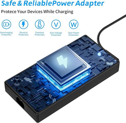 230W Laptop Charger for Legion 5 7 5P C7 S7 Y520 Y740 Y730 Y900 Y910 Y920 for ThinkPad P16 P15 P52 P53 P70 P71 P72 ADL230NLC3A 4X20E75111 20V 11.5A Slim Tip Power AC Adapter in Saudi Arabia