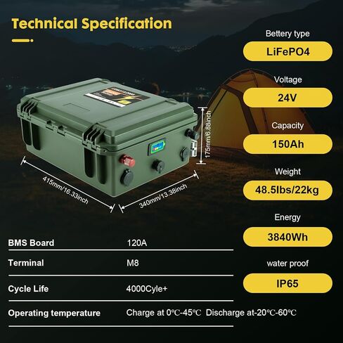 بطارية 12V 100AH LIFEPO4 ، مدمجة 100A BMS 1280WH ، 8000+ بطارية بحرية DEEM CYCLE MARINE 12V ، بطاريات الليثيوم 12 فولت لمحرك التصيد ، الطاقة الشمسية ، RV وخارج الشبكة in Saudi Arabia