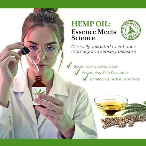Natural Therapy Hemp & Coconut Body Oil – Moisturizing Body Oil – Hydrate & Soften Skin – Increase Skin Elasticity and Provide Anti-Aging Support (4 Fl.Oz) in Saudi Arabia