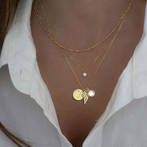 هدايا الإجهاض للأمهات فقدان الحمل قلادة قلادة للنساء للنساء حجر الولادة تذكرني هدية الفجيعة in Kuwait