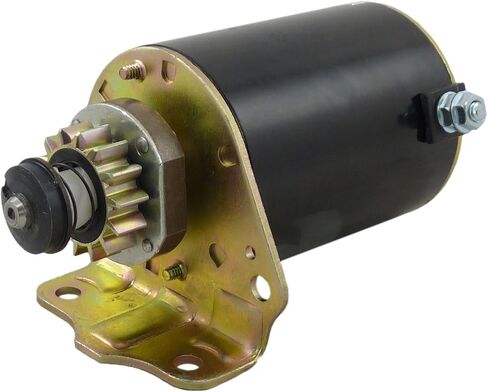 New Replacement Starter compatible with John Deere Lawn & Garden Tractor L100 1 Cyl. 0.5L 498cc 30cid 02-05 Briggs & Stratton 14HP-18HP Toro Zero Turn New Holland Scotts 435-300 593934 693551 in Saudi Arabia