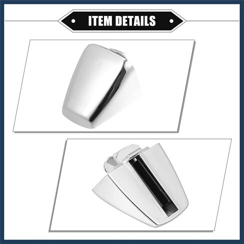 2 PCS Door Handle Cape Cover متوافق مع Hummer H3 2006-2010 ، غطاء الباب الفضي الفضي المتين in Saudi Arabia