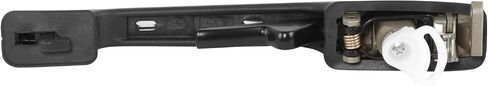 Auto Dynasty Factory Style Front Exterior Car Door Handle with Keyhole and Keyset Compatible with Audi 4000 5000 Coupe Quattro 1978-1987, Passenger Right Side (Textured Black) in Saudi Arabia