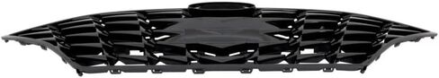 الشبكة الأمامية المتوافقة مع 2020-2023 Hyundai Sonata (تناسب OEM 86350L0700 ، HY1200230) بديل أسود- بديل مباشر بدون ثقب مستشعر in Saudi Arabia