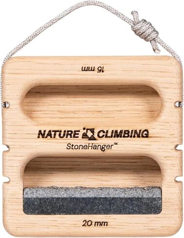 Portable Hangboard | Rock Climbing Hangboard | Hang Board for Climbing | Fingerboard | Strengthen Your Fingers | Bouldering Gifts | Granite Hanger in Kuwait