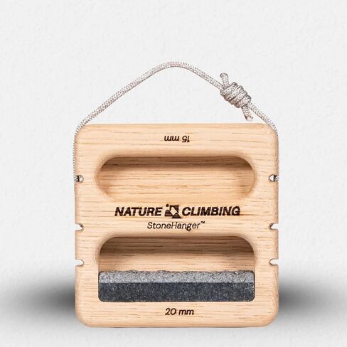 Portable Hangboard | Rock Climbing Hangboard | Hang Board for Climbing | Fingerboard | Strengthen Your Fingers | Bouldering Gifts | Granite Hanger in Kuwait