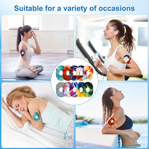 Dexcom G7 Overpatchs 10PCS Waterproof Adhesive Patch for CGM Sensors Hypoallergenic, Breathable & Extended Wear Secure Medical Grade Tape for Diabetes Glucose Monitor in Kuwait
