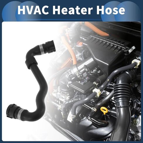 HVAC Heater Hose Engine Radiator Coolant Hose No.11537510120 for BMW X5 3.0i 2001-2006 Rubber Black Good Sealing in Saudi Arabia