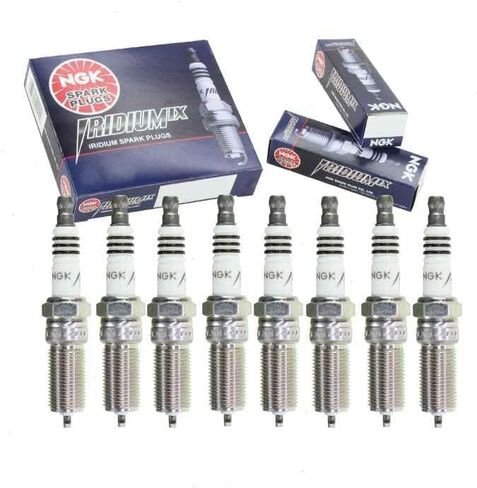 8 PC NGK Iridium IX Parch Plugs متوافقة مع GMC Yukon 5.3L 6.2L V8 2015-2020 in Saudi Arabia
