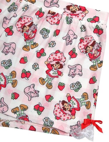 Womens Pajama Sets - 2 Piece Strawberry Shortcake Betty Boop Cami Top and Pajama Short Set (Sizes S-XL) in Saudi Arabia
