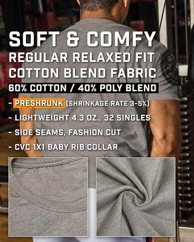 Gymish Lifestyle Shirts, Workout Weightlifting Muscle T-Shirts for Men in Saudi Arabia
