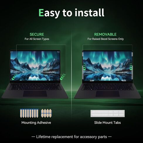2 Pack Magnetic Computer Screen Privacy Shield 21.5 Inch 16:9 Hanging Monitor Anti-Glare & Privacy Filters Eyes Protection 21.5in Removable Protector Desktop Security Filter Dust-Free Film in Kuwait