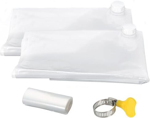 Foldable Water Bladder, Bathtub Bladder BPA Free, Hold Up to 100 Gallons of Fresh Drinking Water, Using for Camping, Gardening or Disaster and Hurricane Survival in Saudi Arabia