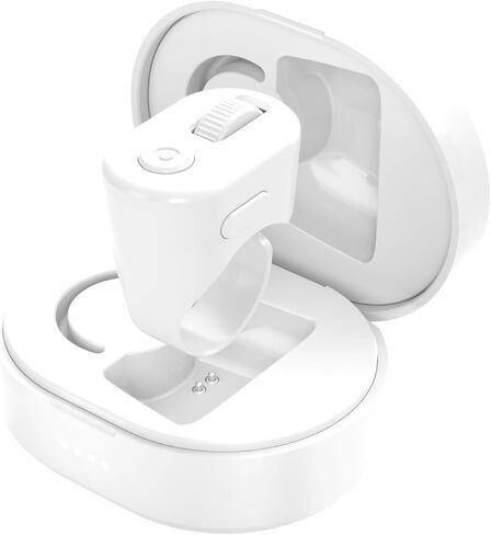 TikTok Scrolling Ring, Page Turner for iPhone iPad, Wireless Bluetooth Camera Remote Control, Compatible with iOS, Android Phones, Tablets - Black in Saudi Arabia