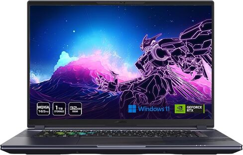 GIGABYTE AORUS Master 16 Gaming Laptop - 240Hz 2560x1600 OLED - NVIDIA GeForce RTX 5080 - Intel Core Ultra 9 275HX - 1TB SSD with 32GB DDR5 RAM - Windows 11 Home AD (AORUS Master 16 BYH-C5USE64SH) in Saudi Arabia