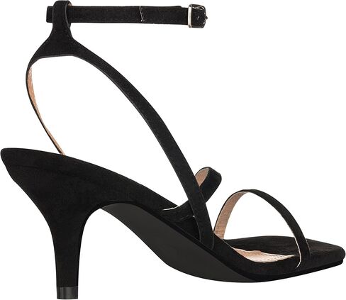 ILLUDE Women’s Ankle Strap Sandal Heels Low Kitten Heel Square Toe Strappy Heeled Sandals – Hera in Kuwait