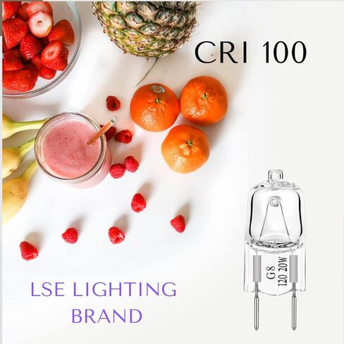 LSE Lighting 5 Pack - 20 Watt Xenon G8 20W 20 Watt 120V T4 Light Lights JCD 120 Volt in Kuwait