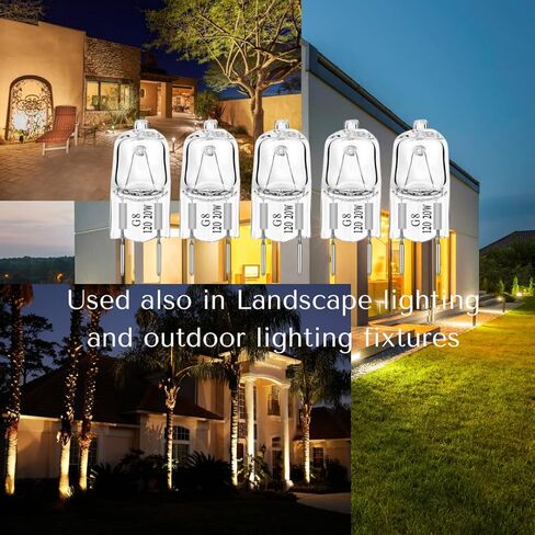 LSE Lighting 5 Pack - 20 Watt Xenon G8 20W 20 Watt 120V T4 Light Lights JCD 120 Volt in Kuwait