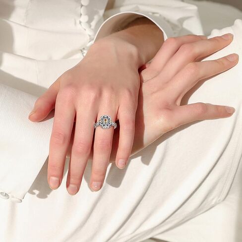 Sterling Silver Urn Ring for Ashes 925 Vintage Cremation Jewelry Ash Cubic Zirconia Butterfly Bereavement Keepsake Rings Memorial Gifts for Women in Saudi Arabia