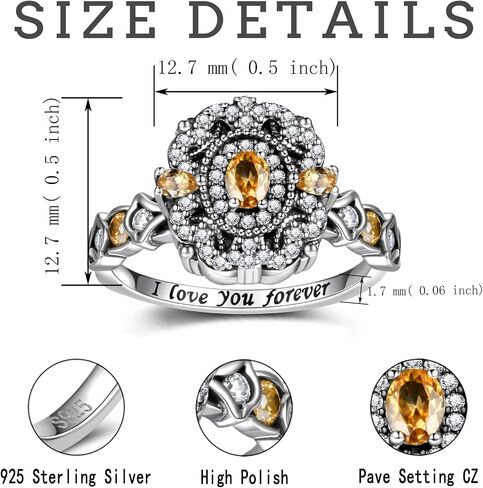 Sterling Silver Urn Ring for Ashes 925 Vintage Cremation Jewelry Ash Cubic Zirconia Butterfly Bereavement Keepsake Rings Memorial Gifts for Women in Saudi Arabia