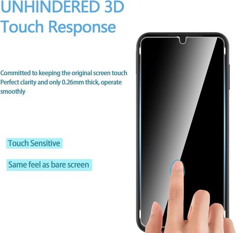 3 Pack for Moto G 2025 Screen Protector + [3 Pack] Moto G 5G 2025 Camera Lens Tempered Glass Protector.9H Hardness.Support Fingerprint Unlock, Bubble-Free.Easy Installation in Kuwait