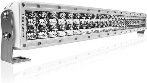 Black Oak LED Marine Curved LED Light Bar, 30-Inch Double Row Light Bar, Combo, Spot, Flood Optics (5W/300W) Pro Series 3.0, Waterproof IP69K Rating Curved Light Bar for Boats, Trucks, UTVs in Kuwait