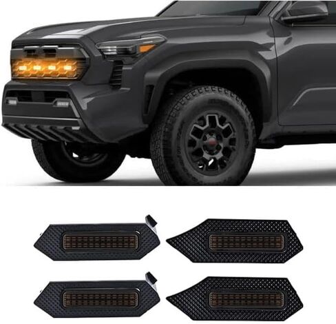 4pcs LED مصابيح مصبغة متوافقة مع Toyota Tacoma 2024 2025 TRD prerunner in Kuwait