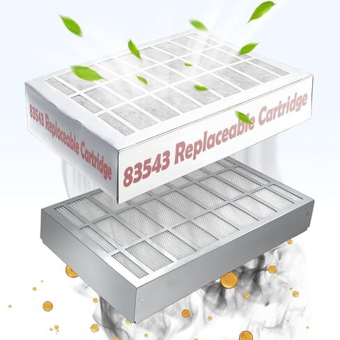 83544 Filter Kit for Perfect Fry, Activated Carbon Filters Air, Compatible with 2Fv803 Pfa570 Pfc570，Insulation of Oil and Fumes, Clean Air,Easy Replacement in Saudi Arabia