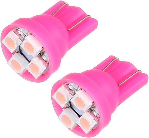 ECCPP CAB Marker Light 5 Pack Smoke Cab Marker Switch Runder Top Light Cover و 5 Pack T10 Purple Pink LED لعام 2003-2018 لـ Dodge for RAM 2500 3500 in Saudi Arabia