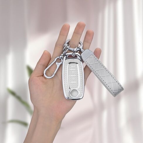 بالنسبة لغطاء مفاتيح Nissan 3 Buttons ، فإن مفتاح TPU Soft Soft TPU Protector bling Key FOB fob chain for Rogue Armada Pathfinder Versa Smart Key ، Gold Pink in Kuwait