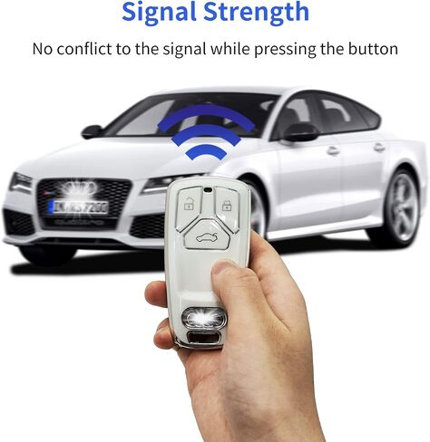 Offcurve for Audi Key Key Cover Cover Special Soft TPU Key Case لـ Audi A3 A4 A5 A6 Q7 Q7 TT TT TT-RS SQ5 SQ7 R8 S5 RS4 RS5 Accessories Smart Key Protector ، Black ، Black in Kuwait