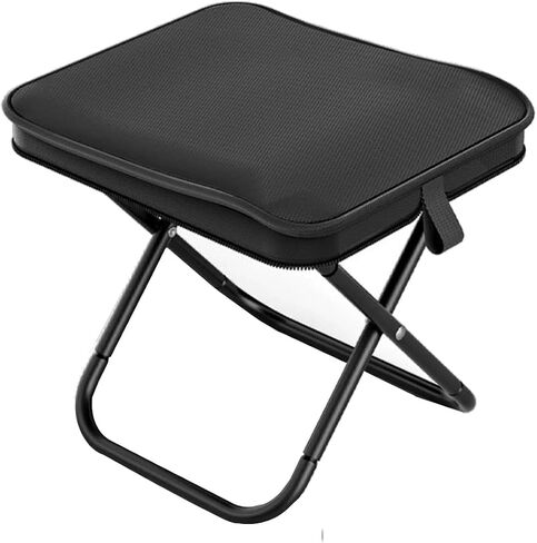 Portable Stool, 13 Inch Small Folding Stool for Adults, Ultralight Camping Stools for Hiking and Fishing, Hold Up to 330 LBS in Saudi Arabia