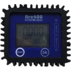 1Pcs Fuel Diesel Gasoline Kerosene Oil Oval Gear Flow Meter 1/2'' in Kuwait