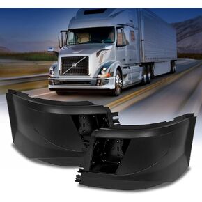 TORQUE Right Corner Bumper (with Fog Light Hole) Replacement for 2016-2017 Volvo VNL(Gen 1 only) Semi Trucks Passenger Right Side RHD (TR468-VLSB-R) in Saudi Arabia