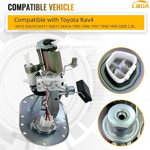 Fuel Pump Assembly 33D-13907-02 Compatible with Yamaha YZ250F YZ250FX YZ450F YZ450FX WR250F WR450F Replace 33D-13907-02-00 33D139070200 in Saudi Arabia