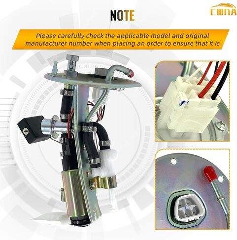 Fuel Pump Assembly 33D-13907-02 Compatible with Yamaha YZ250F YZ250FX YZ450F YZ450FX WR250F WR450F Replace 33D-13907-02-00 33D139070200 in Saudi Arabia