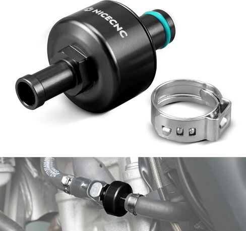 NICECNC Motorcycle Quick Connect Fuel Filtrar Aluminum Compatible with KTM 150 EXC TPI 2020-2023 250 300 EXC TPI 2018-2023 250 300 EXC SIX DAYS TPI 2019-2023 150 XCW TPI 2020-2023,See fitment in Saudi Arabia