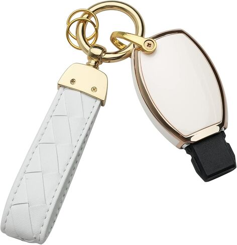 بالنسبة إلى Mercedes Benz Key Fob Cover -keychain ملاءمة لـ Mercedes Benz C E S M CLS CLK G CLASS SMART KEY SHELL (أسود) in Kuwait