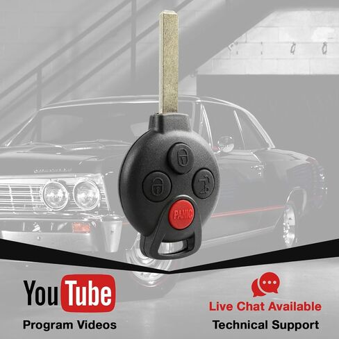مفتاح يناسب 2005-2016 SMART FORTWO ENTRENT ENTRENT REMOTE (KR55WK45144) 2-pack in Saudi Arabia