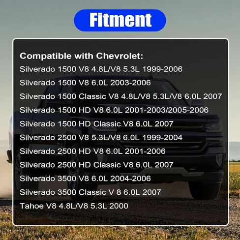FZJDSD 696-402 خرطوم الهواء المتوافق مع Chevy Silverado GMC Sierra 1500 2500 3500 4.8L 5.3L 6.0L 1999-2006 in Saudi Arabia