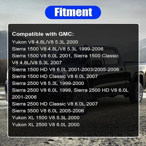 FZJDSD 696-402 خرطوم الهواء المتوافق مع Chevy Silverado GMC Sierra 1500 2500 3500 4.8L 5.3L 6.0L 1999-2006 in Saudi Arabia