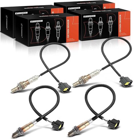 A-Premium O2 Oxygen Sensor Compatible with Jeep JK Series Wrangler 2007 2008 2009 2010, V6 3.8L, Upstream and Downstream, 4-PC Set, Replace# 5033500AA, 56028994AA in Saudi Arabia