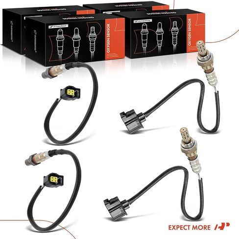 A-Premium O2 Oxygen Sensor Compatible with Jeep JK Series Wrangler 2007 2008 2009 2010, V6 3.8L, Upstream and Downstream, 4-PC Set, Replace# 5033500AA, 56028994AA in Saudi Arabia