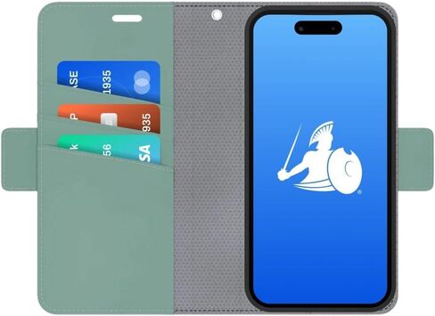 حاصرات علبة الهاتف EMF DefenderShield متوافقة مع iPhone 16 Pro - حالة الهاتف الخليوي المضاد للإشعاع الكامل لخفض الإشارات اللاسلكية وانبعاثات البطارية - مانع EMF iPhone (أسود) in Kuwait