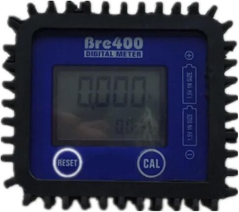 1Pcs Fuel Diesel Gasoline Kerosene Oil Oval Gear Flow Meter 1/2'' in Kuwait