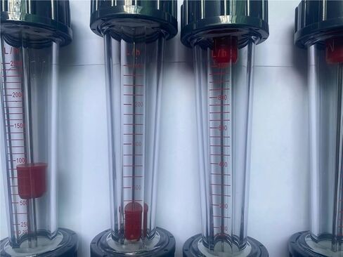 1Pcs LZS-25 Plastic Tube Type Water Rotameter Liquid Flowmeter Measuring Tools(300-3000L) in Kuwait