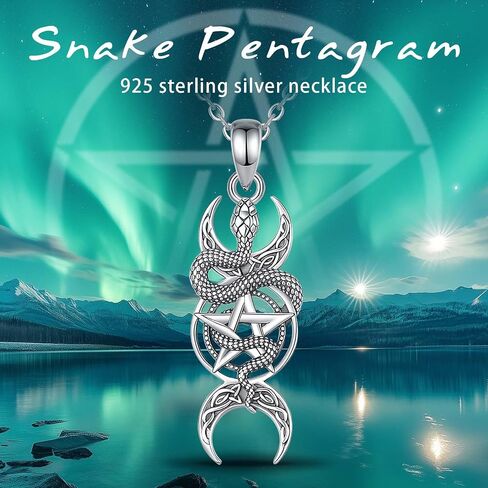 CELESTIA Mushroom/Raven Witch Necklace Witchy Jewelry for Women 925 Sterling Silver Raven Pendant Crow Jewelry Pagan Gifts in Kuwait