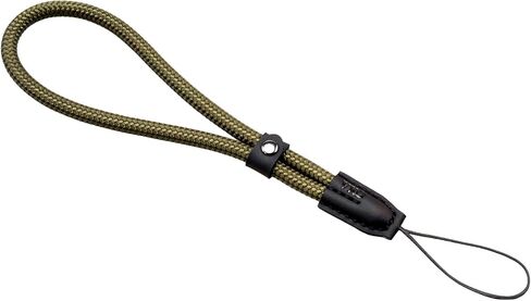 VKO Climbing Rope Camera Wrist Strap,High-Performance Cord & Leather Adjuster–6mm Safety Tether for Compact Cameras,Mirrorless Camera,Eyelet-Compatible Devices Black in Kuwait